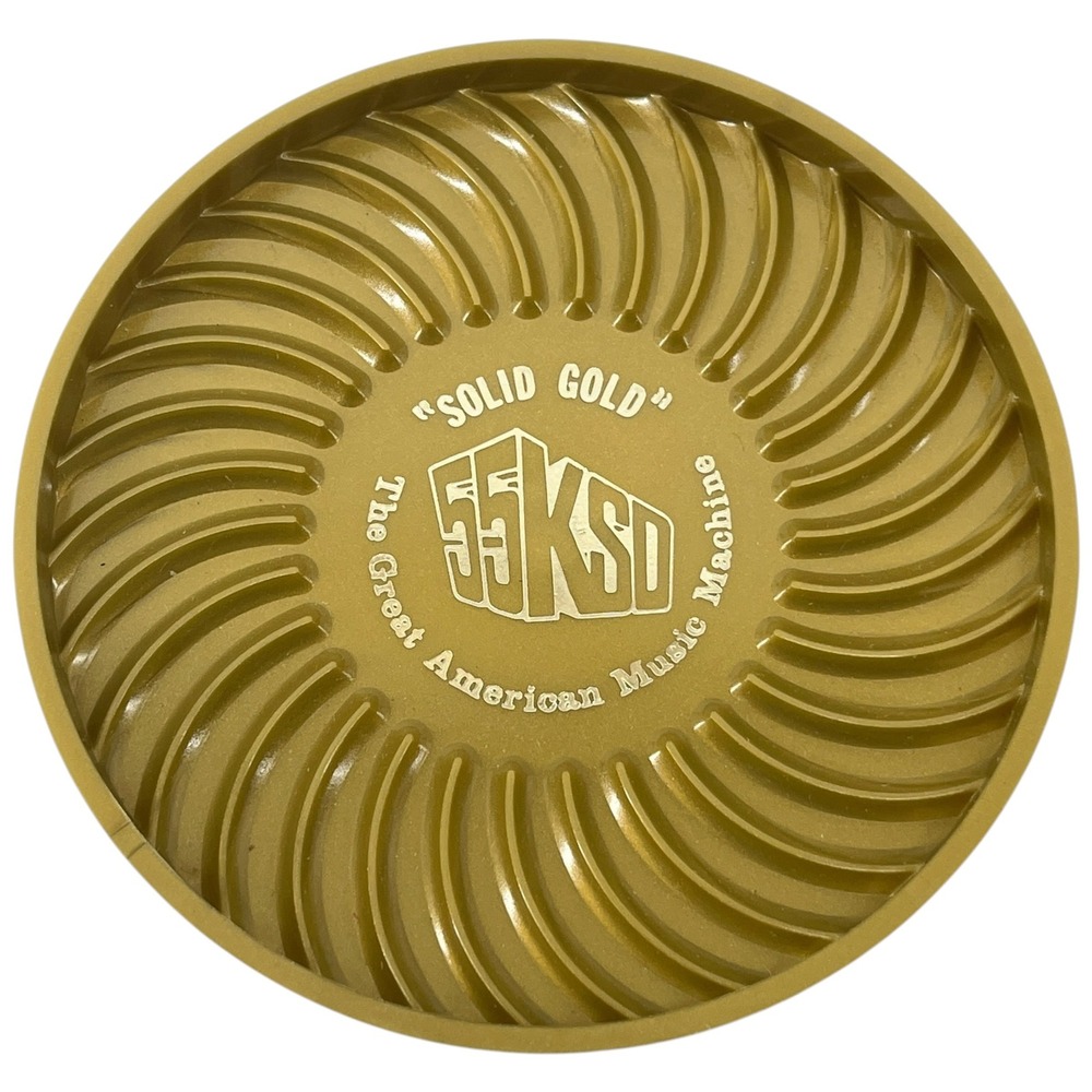 Vintage 55KSD "Solid Gold" St Louis Missouri Coaster Ritepoint USA